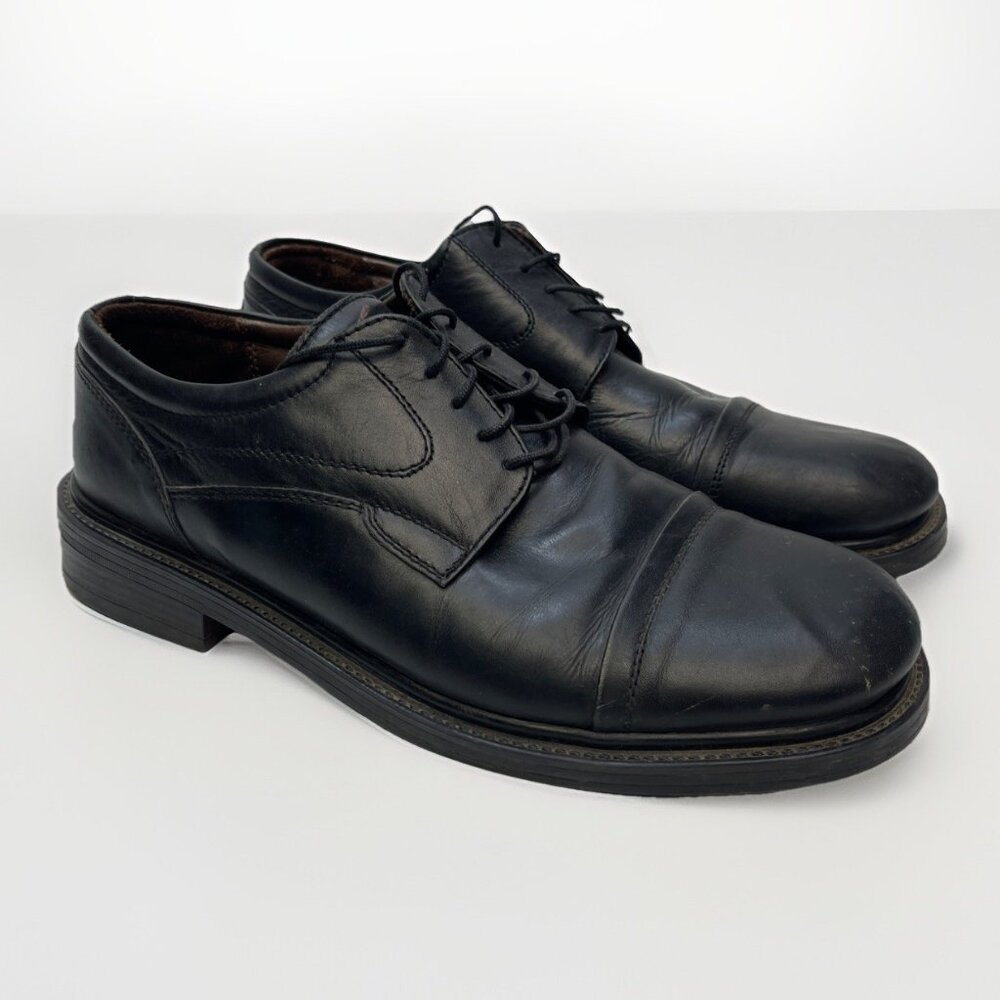 Giorgio Brutini Men Oxford Leather Uppers Dress Shoes Rubber Soles Size 10 US